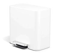 Simplehuman - Poubelle 15 l, blanc CW2122
