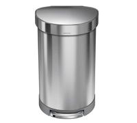 Simplehuman - Poubelle 45 l, inox brossé CW2030