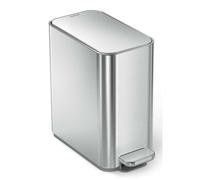Simplehuman - Poubelle 5 l, avec poche pour sac, en acier inoxydable brossé CW2096