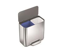 Simplehuman - Poubelle 15 l, inox mat CW2120
