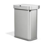 Simplehuman - Poubelle sans contact 58 l, inox mat ST2047
