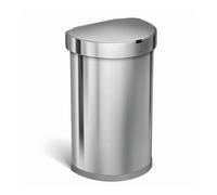 Simplehuman - Poubelle sans contact avec commande de mouvement , 45 l, inox brossé ST2009