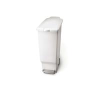 Simplehuman - Poubelle Slim 40 l, blanc CW1362