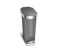Simplehuman - Poubelle Slim 40 l, gris CW1391