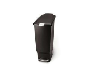 Simplehuman - Poubelle Slim 40 l, noir CW1361