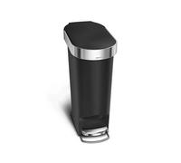 Simplehuman - Poubelle Slim 40 l, noir CW1390