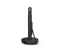 simplehuman Tension Arm Standing Paper Towel Holder, Heavy-Duty, Easy One-Handed Tear, Countertop Kitchen Paper Towel Dispenser, Black Stainless Steel