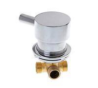 SimpleLife Robinet mitigeur Eau Froide Chaude pour Salle de Bains, G1 / 2"mitigeur thermostatique Deux en et Un Robinet pour Salle de Douche
