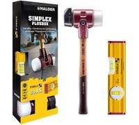 SIMPLEX-Plusbox "Galabau", SIMPLEX-marteau de protection D60, composition en caoutchouc avec pied / superplastique plus niveau à bulle STABILA | 3027s024