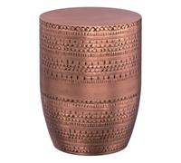 SIMPLIHOME Johnsen Boho Grande Table d'appoint en métal de 38,1 cm de Large, en cuivre Antique, entièrement assemblée, pour Le Salon et la Chambre à Coucher