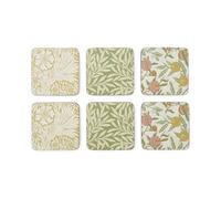Pimpernel Sous-verres Morris & Co Simpley mixed Lot de 6 Fruit. Willow. Marigold
