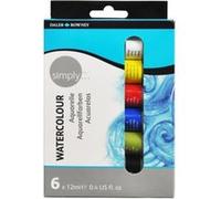 Set 6 X 12 Ml Simply Aquarelle