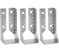 SIMPSON BSIN45/78 BSI Sabot de poutre intérieur galvanisé à chaud avec évaluation 45 x 78 mm (Lot de 3)