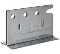 Simpson BT4 Support de poutre (sabots de poutre) longueur 160 mm Support de poteau galvanisé à chaud