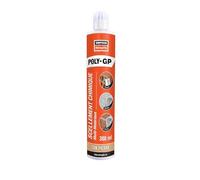 Simpson Résine multi-matériaux POLY-GP 300ml couleur pierre beige - Cheville fixation
