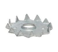 SIMPSON Strong-Tie SIMPSON STRONG TIE Bulldog C2-117M20G-B Connecteur bois D117/20mm denté TZN Quantité:40