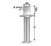 SIMPSON Strong-Tie SST Pied de support PISMAxIG-B Quantité:1