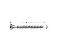 SIMPSON Strong-Tie SST Vis inox CSA5,0X40S Quantité:250