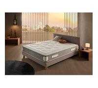SIMPUR Matelas Royal Madeira 160x200 cm - Ressorts Ensachés Healthy Spring & Mémoire de Forme HR - epaisseur 25 cm.