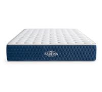 SIMPUR Matelas Serena Ressorts Ensachés 135x190 cm, 30 cm, Confort Mi-Ferme, Indépendance de Couchage, Respirant, Accueil Premium, Design Bleu Marine, Fabriqué en Espagne