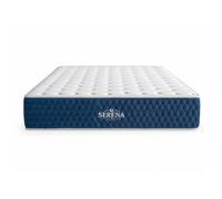 SIMPUR Matelas SERENA Ressorts Ensachés 160x200 cm, 30 cm, Confort Mi-Ferme