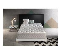 Matelas 140x190 mousse crystal royalty mousse confort multizone épaisseur 30 cm ferme - 7 zones de confort