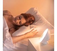 Lanaform - WL-100C - Simulateur D’aube Et De Crépuscule Connecté - Réveil Lumineux - Imite Le Lever Et Le Coucher Du Soleil - Aide À L'endormissement Avec Sons Neutres Et Ondes Alpha - 2 Alarmes