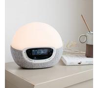 Lumie Bodyclock Shine 300 - Réveil et Simulateur d’Aube et de Crépuscule avec Radio et 14 Mélodies