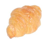 Simulation de lumière de pain nouveauté décorative chambre à coucher batterie de chevet lampe de nuit LED lueur douce en plastique croissant et éclairage en forme de chignon pour (Croissant)