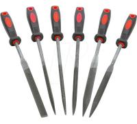 SIN 207695 - Assortiment de limes, limes aiguille II, 6 pièces
