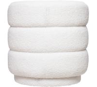 Sinan Ottoman en bouclé blanc