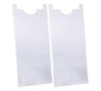 Sinbana Lot de 2 Butée Transparente Canapé & Lit, 23x10cm Universel Acrylique Espaceur Mur Butées Meubles pour Protection Canapé Lit Prévient Risques Incendie Accès Facile Prise Protection Mur