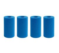 SINEA - Lot de 4 filtres Piscine en Mousse, Lavable, fabriqué en Europe, Compatible avec Toutes piscines, Filtration optimale