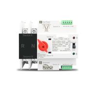 Single Phase Din Rail 110V 220V Dual Power Automatic Transfer Electrical Selector Switches Uninterrupted 2P 63A 100A 125A BIANMTSW(220V,63A)