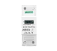 Single phase Remote control ON/OFF by Rs485 65A Multi function Din rail meter 90-300V Kwh Watt hour meter EKFBQBGW