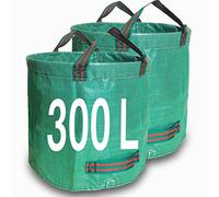 Singwow Sacs de jardin durables réutilisables avec poignées idéales pour ramasser les déchets, feuilles (300 L x 2)
