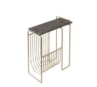 SINO Porte-revues Doré/Brun