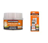 Sinto 32080 Répare Sols et Murs 280g Travertin & SINTOPIERRE 3169981320853 Sinto 32085 Répare Sols et Murs 100g Travertin, Gris, Ø 5,5/32 x 58 mm