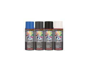 SINTO 925055 - Gris argenté RAL7001 - 400 ml - Brillant