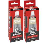 SINTO ENDUIT MÉTAL DE FINITION 90G, NEUTRE (Lot de 2)