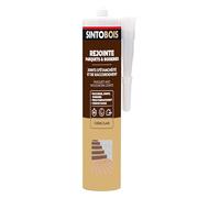 SINTO Joints Multi-Matériaux Chêne Clair - 300ml - Idéal pour les Endroits Difficiles d'Accès - Isole Parfaitement - Adhère Facilement - Sans Odeur