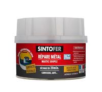 Sinto Mastic Répare Métal Souple – Ultra résistant, adhère PVC, ne fissure pas à la flexion – 300 g