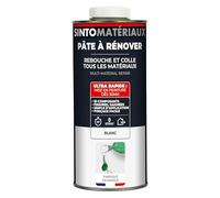 SINTO - Pâte à rénover - Rebouche - Colle - Tous matériaux - Mastic polyester Bi-composants - Séchage rapide - Ponçage facile - Fissures - Saignées - Blanc- Mastic 1,455kg - durcisseur 45g