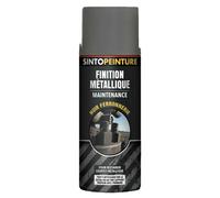 SINTO Peinture antirouille aérosol 400 ml noir finition métallique Réf SIN920435