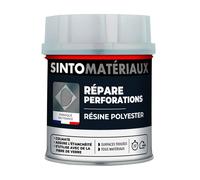 Sinto – Résine polyester répare métal, plastique, composite – consolide, étanchéifie – 550 g