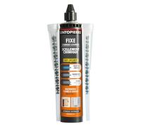 SINTO Scellement chimique 300ml | Fixe et scelle les charges lourdes, pierre matériaux creux et pleins, simple d'utilisation, témoin de pose, béton et brique
