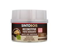 Sintobois Mastic à Bois Avec Durcisseur Boîte 500 Ml / 550 G Chêne