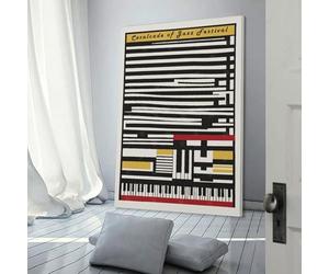 sinyumoney New Orleans Jazz Festival Tableau Sur Toile, Impression D'art Mural, Ensemble De Décoration Murale Ou Impressions Pour Les Murs 16x24inch(40x60cm)