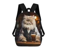 sinyumoney Persian Cat in The Pub Serviettes De Plage Pour Adultes, Séchage Rapide, Absorbantes, Légères, Grandes, Ultra Douces, Qualité Hôtelière, 130 X 80 Cm