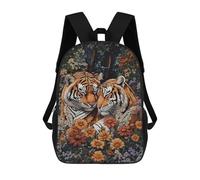 sinyumoney Tiger Love in Bloom Serviettes De Plage Pour Adultes, Ultra Douces Et Absorbantes, Lavables, Très Grandes (130 X 80 Cm), Idéales Pour La Plage